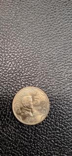 Filipijnen 5 peso 2009, Ophalen of Verzenden, Zuidoost-Azië