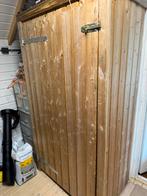 Mooie houten tuinkast, Tuin en Terras, Bergingen en Tuinkasten, Ophalen, Zo goed als nieuw, Hout, Overige typen