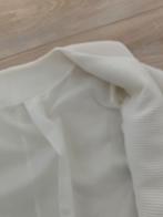 Witte Blazer met Ribdetails - Maat S, Verzenden, Wit, Zo goed als nieuw, Jasje