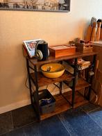 Opbergmeubel Staal/Hout, Ophalen, Zo goed als nieuw