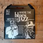 LP box Where the blues meets the jazz, 8 lp's in box, Muziek en Instrumenten, Overige Muziek en Instrumenten, Zo goed als nieuw