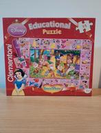 Educatieve interactieve puzzel Sneeuwwitje 36 stukjes, Ophalen of Verzenden, 10 tot 50 stukjes, Zo goed als nieuw, 4 tot 6 jaar