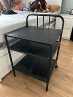 Ijzeren nachtkastje, Verzenden, Zo goed als nieuw, Metaal of Aluminium, Minder dan 45 cm