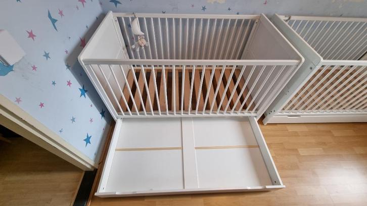 Petit Amelie meegroeibed met lattenbodem en lade, Kinderen en Baby's, Kinderkamer | Bedden, Gebruikt, Minder dan 140 cm, 70 tot 85 cm