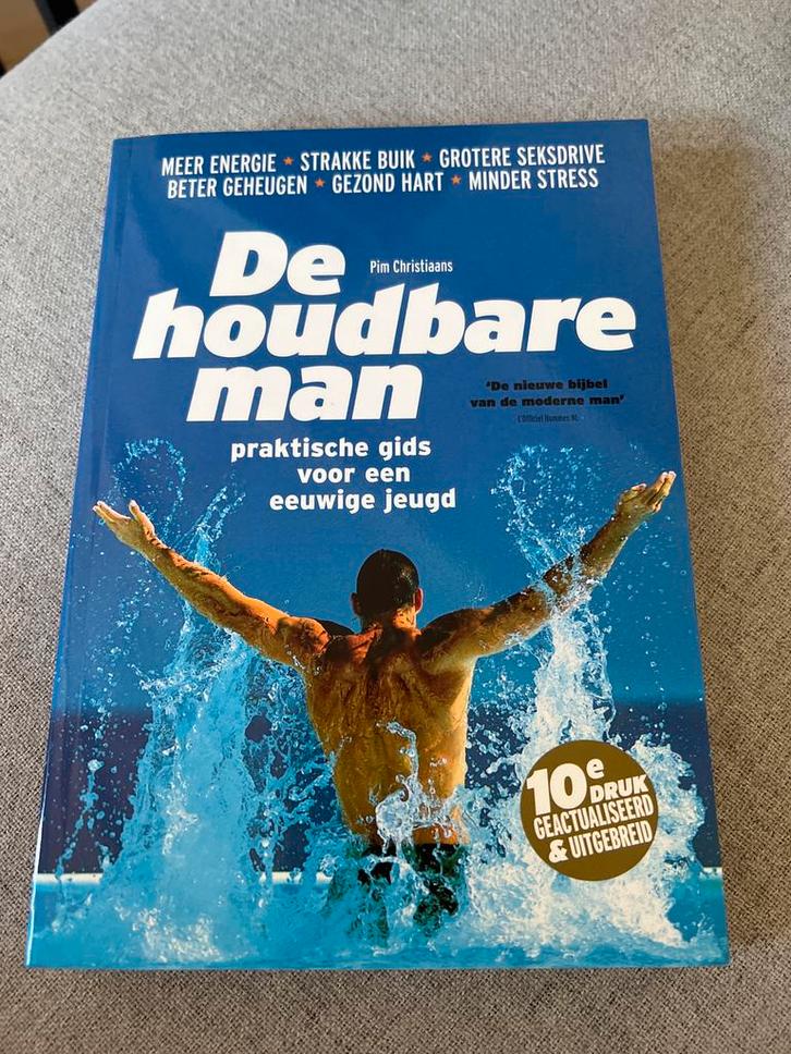 De Houdbare Man - Praktische Gids voor Eeuwige Jeugd, Boeken, Gezondheid, Dieet en Voeding, Zo goed als nieuw, Gezondheid en Conditie