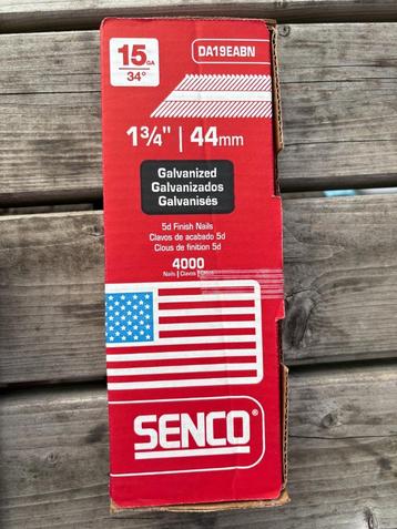 Senco 15GA 34 afwerknagels – ca. 3000 stuks over (44 mm / 1 beschikbaar voor biedingen