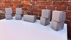 Bose Dual Cube Speakers - Zilver - Prima Conditie, Ophalen, Gebruikt, Surroundset zonder subwoofer, Bose