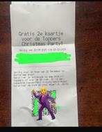 De Toppers voor €5 Christmas 2x 2de kaartje, Tickets en Kaartjes, Eén persoon