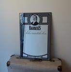 Spiegel pubspiegel Barber's origineel 40 x 60 cm kapper, Minder dan 100 cm, Minder dan 50 cm, Gebruikt, Rechthoekig