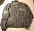 Vintage Los Angeles Raiders NFL Jas, Kleding | Heren, NFL, Maat 48/50 (M), Ophalen of Verzenden, Grijs