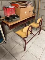 Oude schoolbank, Ophalen, Rechthoekig, Minder dan 50 cm