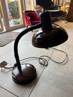 Italiaanse 70-er jaren  bureaulamp - flexibele arm, Ophalen of Verzenden, Zo goed als nieuw, Metaal, Minder dan 100 cm