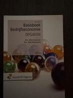 Basisboek Bedrijfseconomie - opgaven, Wim Koetzier; Rien Brouwers, Ophalen of Verzenden, Management, Zo goed als nieuw