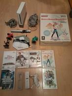 Complete Nintendo wii spelcomputer met dansmat en 6 spellen, Spelcomputers en Games, Overige genres, 1 speler, Ophalen of Verzenden