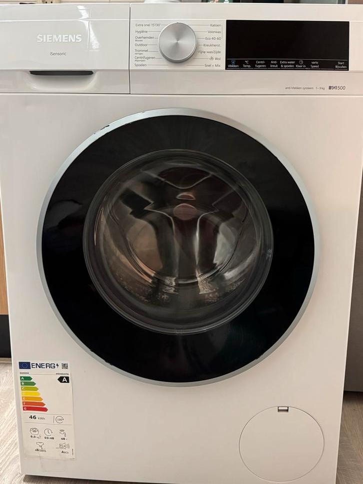 Siemens Wasmachine - Zo Goed Als Nieuw!, Witgoed en Apparatuur, Wasmachines, Zo goed als nieuw, Voorlader, 8 tot 10 kg, 85 tot 90 cm