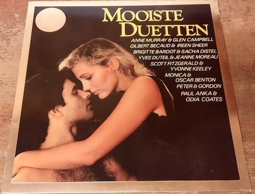 LP Diverse artiesten - Mooiste duetten, Cd's en Dvd's, Vinyl | Verzamelalbums, Zo goed als nieuw, Ophalen of Verzenden