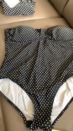 Badpak maat 42 en bovenstuk tankini maat xl, Kleding | Dames, Ophalen, Zo goed als nieuw, Zwart, Badpak