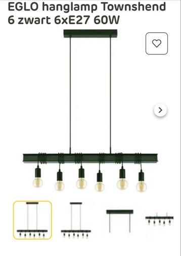 Eglo hanglamp ‘townshed’ beschikbaar voor biedingen