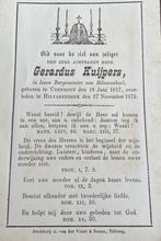 Gerardus Kuijpers Udenhout 1817, Ophalen of Verzenden