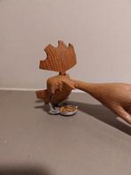 Zweedse Houten Eland - Jämtland Handgemaakt, Huis en Inrichting, Gebruikt, Onbekend, Ophalen of Verzenden, Jämtland Hantverk