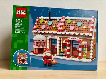 Lego 40809 Festive Gingerbread House Nieuw! beschikbaar voor biedingen