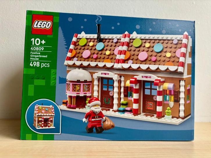 Lego 40809 Festive Gingerbread House Nieuw!, Kinderen en Baby's, Speelgoed | Duplo en Lego, Nieuw, Lego, Complete set, Ophalen of Verzenden