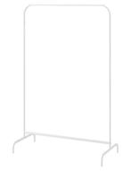 Kledingrek wit MULIG IKEA, 99x152 cm, Ophalen, Zo goed als nieuw