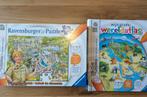 Tiptoi Wereldatlas zonder stift + Tiptoi Puzzel zonder stift, Ophalen of Verzenden, Zo goed als nieuw, Ravensburger, Non-fictie