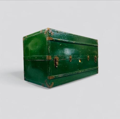 Grote kist reiscabine jaren 30, Huis en Inrichting, Woonaccessoires | Kisten, Gebruikt, 50 tot 75 cm, 50 tot 75 cm, 100 tot 150 cm