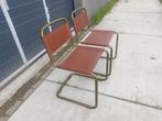 Twee mooie buis stoelen, Ophalen of Verzenden, Zo goed als nieuw, Twee