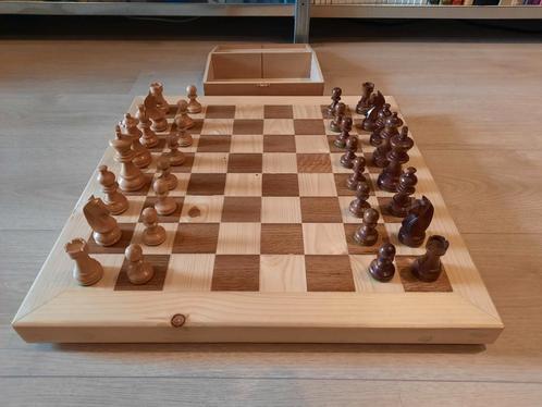 Schaakspel, Hobby en Vrije tijd, Gezelschapsspellen | Bordspellen, Gebruikt, Een of twee spelers, Ophalen of Verzenden