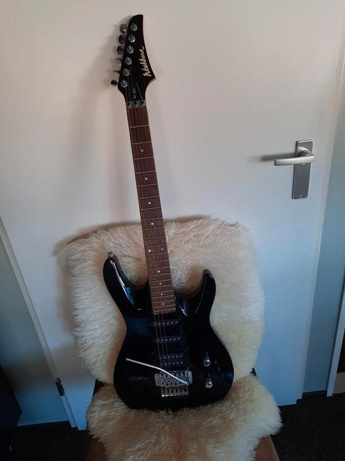 Elektrische gitaar Washburn KC- 40V - zwart., Muziek en Instrumenten, Snaarinstrumenten | Gitaren | Elektrisch, Gebruikt, Overige merken