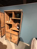 Showmodel Barkast Mango Hout, Ophalen, 100 tot 150 cm, 200 cm of meer, Zo goed als nieuw