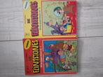 vintage Flintstones strip paperback 2 stuks, Gelezen, Hanna Barbera, Ophalen of Verzenden, Meerdere stripboeken