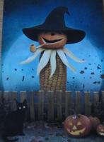 Pompoen als vogelverschrikker - Halloween, Verzenden, 1980 tot heden, Gelopen, Overige thema's