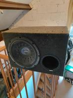 Axton CA825B Subwoofer - 200W Peak / 100W RMS, Auto diversen, Autospeakers, Ophalen of Verzenden, Gebruikt