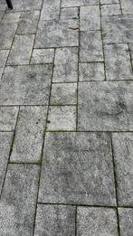 45 m2 tuintegels, beton, wildverband, gratis afhalen, Ophalen, Gebruikt, 10 m² of meer, Beton
