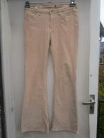 Broek FLOREZ mt 36/38  beige  uitlopende pijpen, Kleding | Dames, Verzenden, Beige, FLOREZ, Nieuw