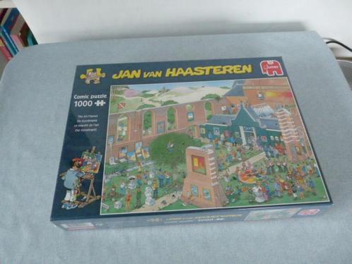 Jan van Haasteren De Kunstmarkt puzzel -1000 -Nieuw in seal, Hobby en Vrije tijd, Denksport en Puzzels, Nieuw, Legpuzzel, 500 t/m 1500 stukjes