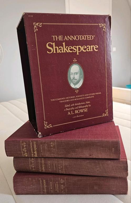 The Annotated Shakespeare box set 1978, Antiek en Kunst, Antiek | Boeken en Bijbels, Ophalen of Verzenden