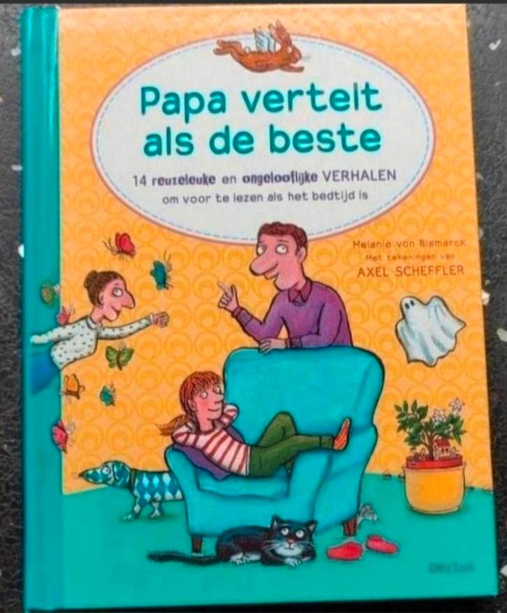 Papa Vertelt als de Beste - Leuk Voorleesboek, Boeken, Kinderboeken | Jeugd | onder 10 jaar, Zo goed als nieuw, Sprookjes, Ophalen of Verzenden