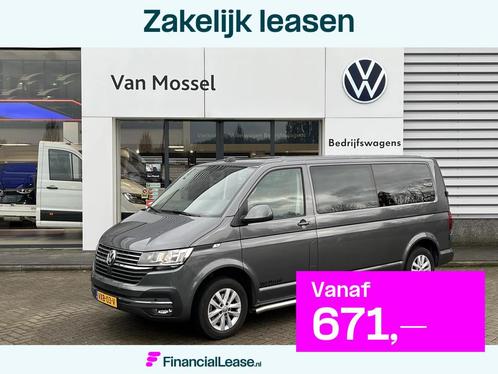 Volkswagen Transporter 2.0 TDI 150 pk L2H1 DC Highline | Air, Auto's, Bestelauto's, Bedrijf, Lease, Financial lease, ABS, Airbags