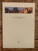 Folder, brochure Mercedes-Benz G 290 GD Turbodiesel 1997, Nieuw, Ophalen of Verzenden, Mercedes-Benz, Mercedes