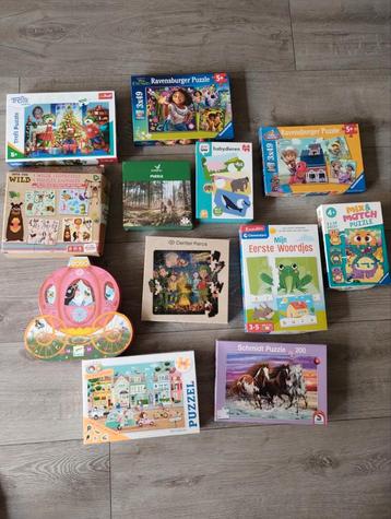 Kinderpuzzels - Ravensburger, Schmidt & meer! beschikbaar voor biedingen