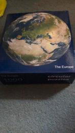 Puzzel rond wereldbol Europa 1000 stukjes, Hobby en Vrije tijd, Denksport en Puzzels, Verzenden, Nieuw