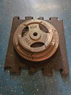 Halter en 70 kg gewichten (30mm), Ophalen, Zo goed als nieuw, Halterset