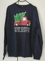 Kerst trui heren, Ophalen of Verzenden, Zo goed als nieuw, Maat 48/50 (M), Blauw