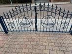 Mooi gietijzeren sierhekwerk met poort, Ophalen, Met poort, Gebruikt, Sierhekwerk