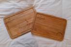 2 houten brood of borrel plankjes van Loetje., Overige materialen, Gebruikt, Overige typen, Ophalen of Verzenden