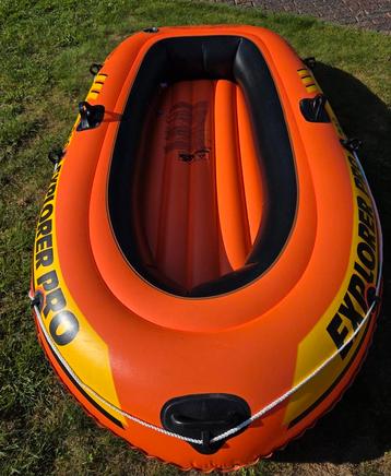 Opblaasboot Intex oranje explorer pro 200 2 pers beschikbaar voor biedingen